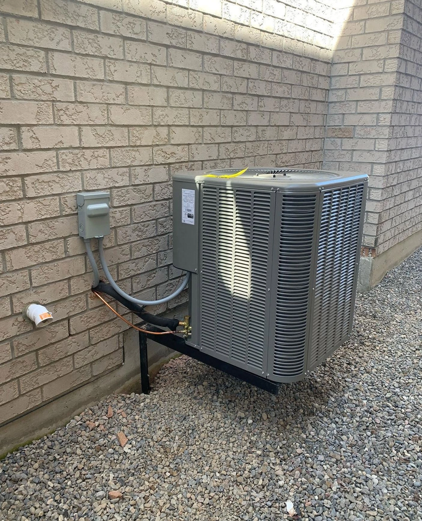 Residential Installation performed by North Akron AC Services in Akron, OH — New central AC system